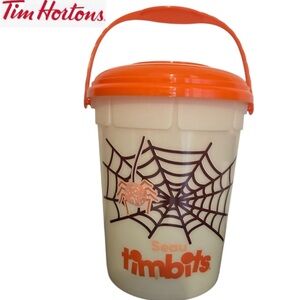 TIM HORTONS HALLOWEEN BUCKET GLOW IN THE DARK 2024